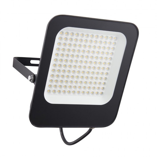 SAXBY GUARD 100W IP65 FLOODLIGHT BLACK 4000K