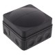 WISKA COMBI 108 IP66 BLACK JUNCTION BOX