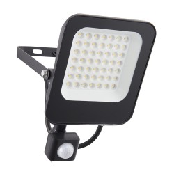SAXBY GUARD 20W PIR IP65 FLOODLIGHT BLACK 4000K