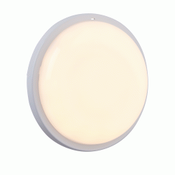 SAXBY ROND PLUS 15W IP65 CCT BULKHEAD 167MM DIAMETER