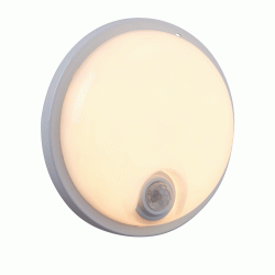 SAXBY ROND PLUS 15W PIR IP65 CCT BULKHEAD 167MM DIAMETER