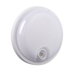 SAXBY ROND PLUS 15W PIR IP65 CCT BULKHEAD 167MM DIAMETER