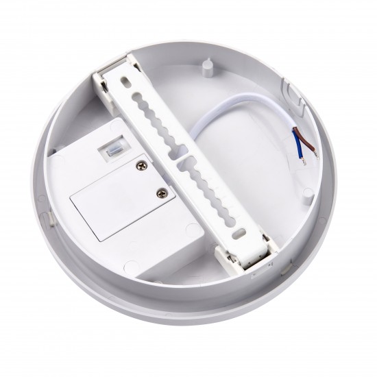 SAXBY ROND PLUS 15W PIR IP65 CCT BULKHEAD 167MM DIAMETER
