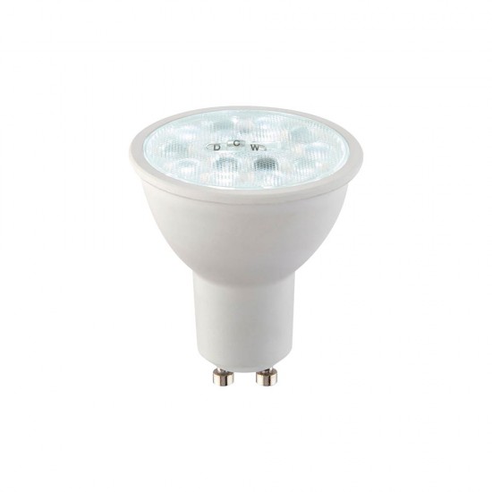 SAXBY GU10 CCT 7W 600LM 2700K/4000K/6500K 60 BEAM ANGLE