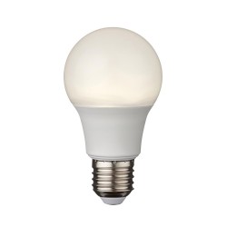SAXBY 8W LED GLS OPAL E27 COOL WHITE 4000K 806 LUMENS