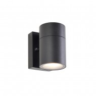 Saxby Scope Down Wall Light IP65 - Black