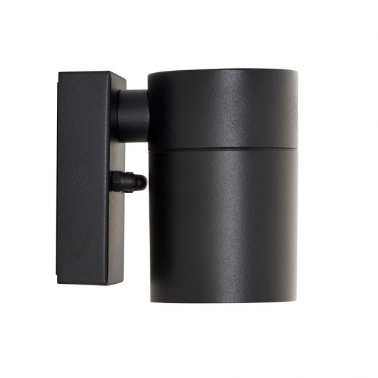 Saxby Scope Down Wall Light IP65 - Black