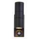 Saxby Scope PIR/Photocell Up & Down Wall Light IP65 - Matt Black