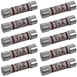 13A PLUG TOP FUSE (PACK 10)