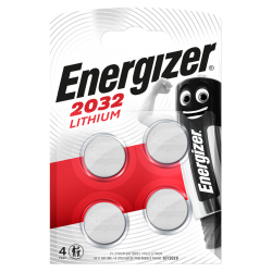 ENERGIZER 4 X CR2032 LITHIUM BATTERIES