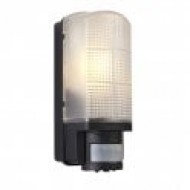 SAXBY BULKHEAD MOTION PIR 1LT WALL IP44 (E27 LAMP REQUIRED)