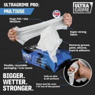 ULTRAGRIME PRO XXL MULTIUSE WIPES (PACK 100)