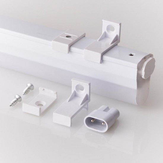 SAXBY SLEEK 500MM CCT 8W LINK FITTING (MAINS LEAD EXTRA) UNDER CUPBOARD LIGHT