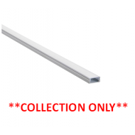 SAXBY 2M SLIM FLAT ALUMINIUM PROFILE C/W OPAL COVER