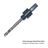 ARMEG 9.5MM HEXAGON ARBOR (14-29MM)