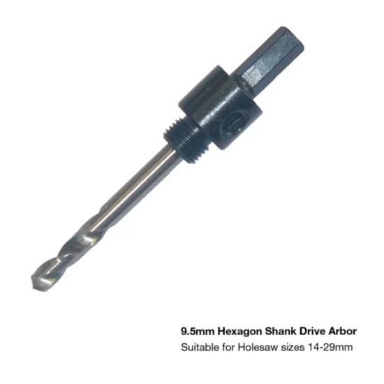 ARMEG 9.5MM HEXAGON ARBOR (14-29MM)