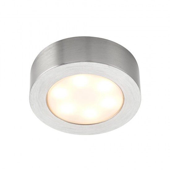 SAXBY HERA BRUSHED CHROME 230V 2.5W CCT LED UNDER CABINET LIGHT