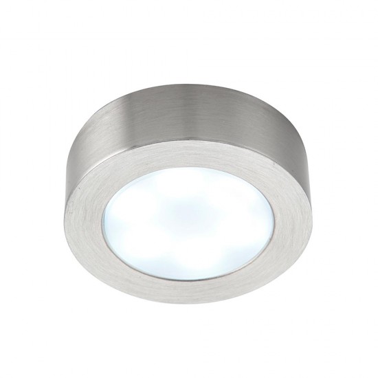 SAXBY HERA BRUSHED CHROME 230V 2.5W CCT LED UNDER CABINET LIGHT