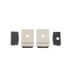 SAXBY 2M BLACK SLIM FLAT ALUMINIUM PROFILE COMES WITH OPAL COVER