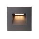 SAXBY ALBUS CCT SQUARE IP65 1.5W WALL LIGHT