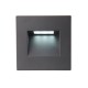 SAXBY ALBUS CCT SQUARE IP65 1.5W WALL LIGHT