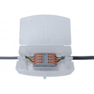 CONNECTOR BOX ENCLOSURE C/W 4 POLE LEVER SPLICE CONNECTOR