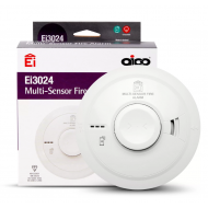 AICO Ei3024 MULTI-SENSOR FIRE ALARM (OPTICAL & HEAT) WITH 10 YEAR LITHIUM CELL BACK-UP