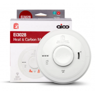 AICO Ei3028 MULTI-SENSOR HEAT & CARBON MONOXIDE ALARM WITH 10 YEAR LITHIUM CELL BACK-UP