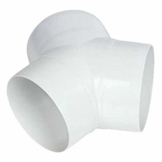 100MM Y PIECE (SOLID DUCTING)