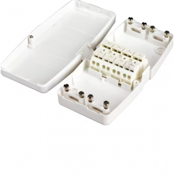 20A 4 TERMINAL MAINTENANCE FREE JUNCTION BOX (HAGER)