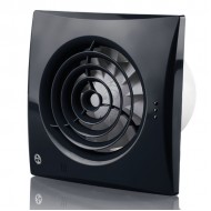 BLAUBERG 4IN (100MM) IP45 FAN C/W TIMER (BLACK)