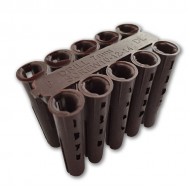 BROWN FIXING PLUG (BOX OF 100)