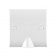 Saxby Curved Edge 20A Flex Outlet Plate