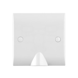 Saxby Curved Edge 20A Flex Outlet Plate