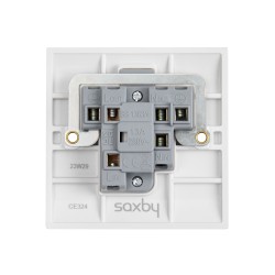 Saxby Curved Edge 13A Unswitched Fused Spur Unit
