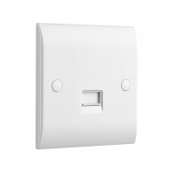 Saxby Curved Edge Telephone Secondary Socket