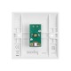 Saxby Curved Edge Coax TV Socket (Non Isolated)