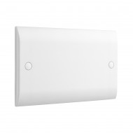 Saxby Curved Edge 2 Gang Blanking Plate