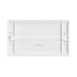Saxby Curved Edge 2 Gang Blanking Plate