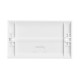 Saxby Curved Edge 2 Gang Blanking Plate