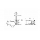 UNICRIMP 4MM-6MM GREY FLAT T&E CLIPS (BOX 100)