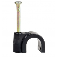 TOWER 9.0MM ROUND CLIP BLACK