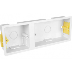 2 GANG + 1 GANG DUAL 35MM  CAVITY WALL DRY LINING BOX