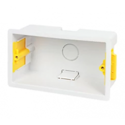 2 GANG 47MM CAVITY WALL DRY LINING BOX