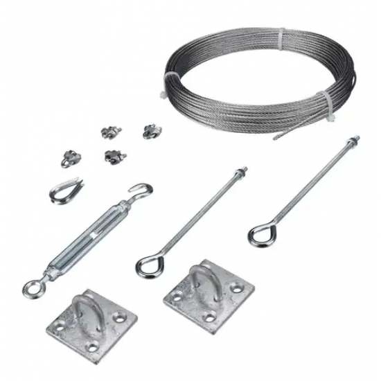 CATINERY WIRE KIT 30M COIL & FITTINGS