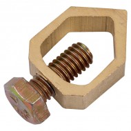CAST EARTH CLAMP FOR USE WITH EARTH ROD