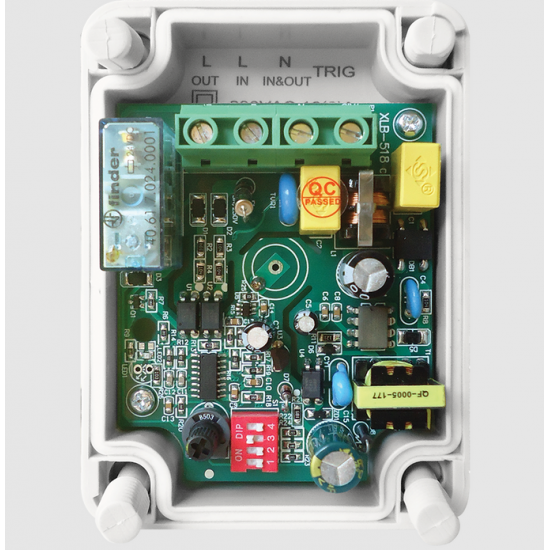 ETERNA IP66 16A 2 SEC - 2 HOURS TIME DELAY SWITCH