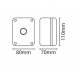 ETERNA IP66 16A 2 SEC - 2 HOURS TIME DELAY SWITCH