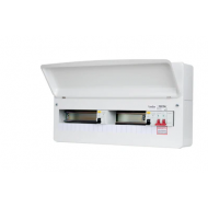 FUSEBOX 17 WAY HIGH/INT DUAL RCD CONSUMER UNIT