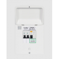 FUSEBOX GARAGE UNIT 63A 30MA RCD C/W 6A & 16A MCB'S